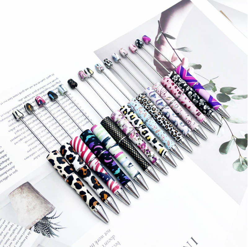 Printing pattern beaded pen
