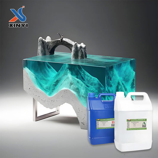 Xinyi 20kg Crystal Epoxy (3:1) - High Hardness AB Resin for Jewelry