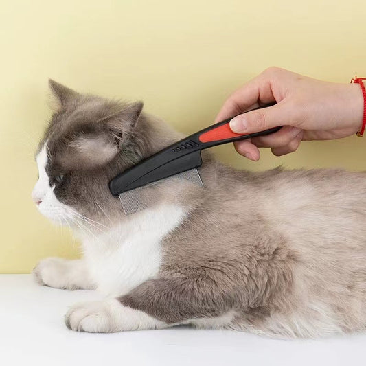 Efficient Hair Removal and Comfortable Grooming! Professional-grade Cat Grooming Comb for Healthy and Smooth Fur