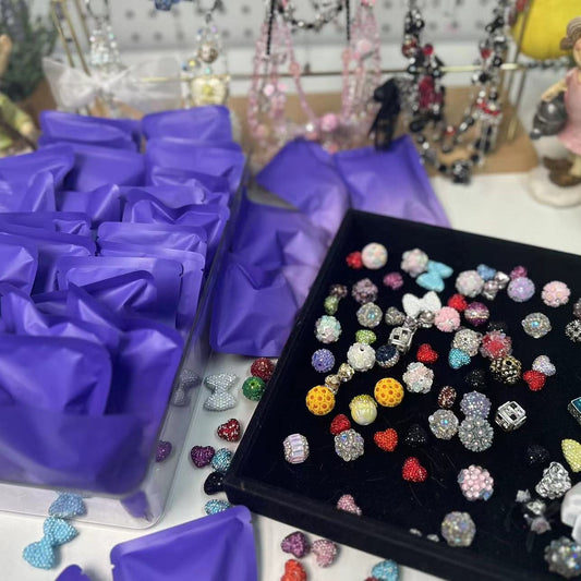 Rhinestone/flower Beads Lucky bags - Open in Live