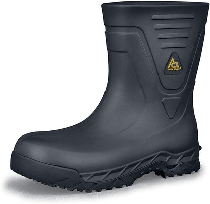 Shoes for Crews Bullfrog II, Soft Toe Boots, Work Boots for Men Women, Botas De Trabajo, Work & Safety Footwear, Work Shoes, Slip Resistant, Water Resistant