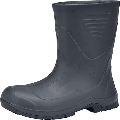 Shoes for Crews Bullfrog II, Soft Toe Boots, Work Boots for Men Women, Botas De Trabajo, Work & Safety Footwear, Work Shoes, Slip Resistant, Water Resistant