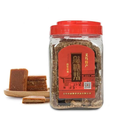 Yiwu specialty knocking sugar gang non-heritage handmade brown sugar block aunt's pure sugar cane menstrual period can make ginger tea