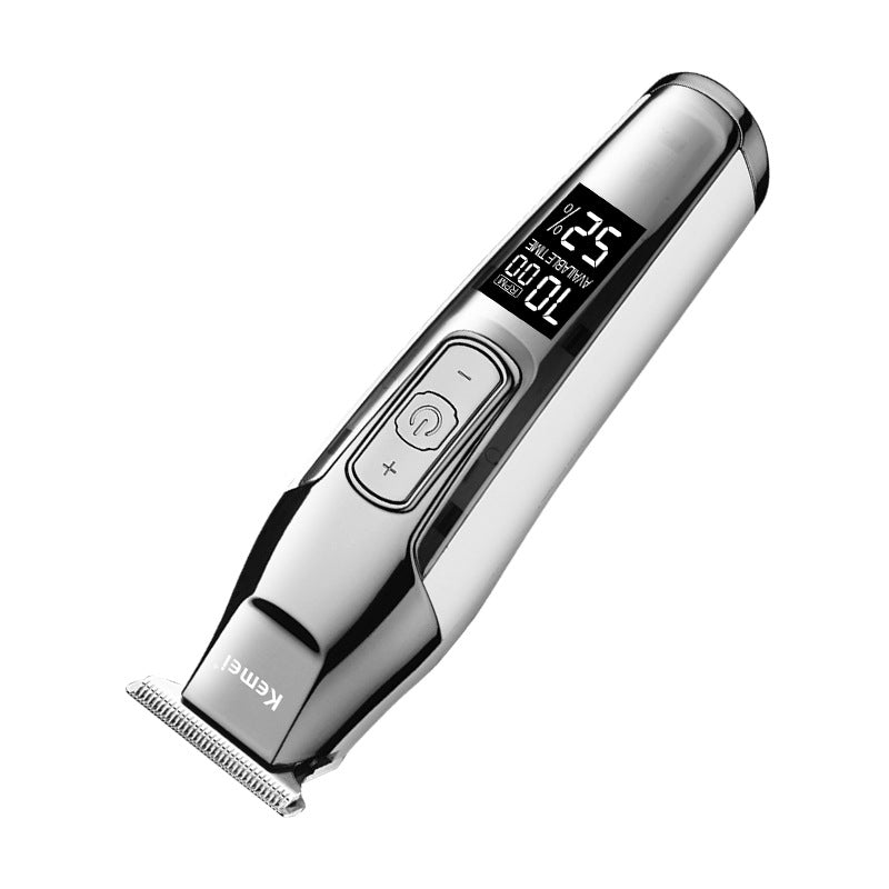 KEMEI Trimmer Cordless Hair Clipper for Men Professional Electric Beard Trimmers Barber Hair Cuttings Kit, Zero Gapped T Blade Detailers Trimmers for Men, KM-5027