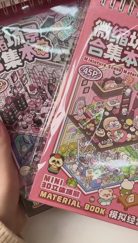 Stress-Relief Essential! 3D Scene Stickers