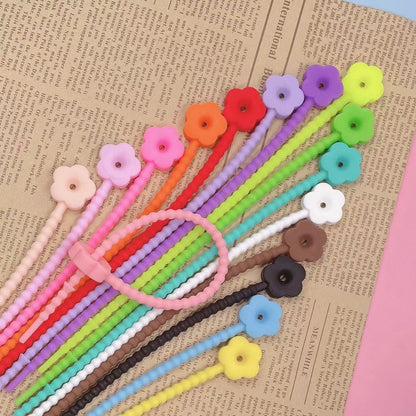 Silicone rope for diy Silicone handmade accessories, thread trimmer and tie strap